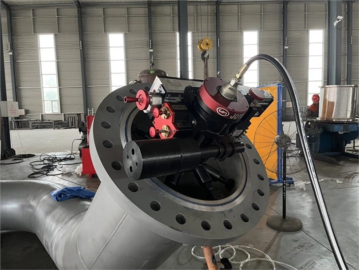 Portable Flange Facing Machine FDG1270 United Kingdom Netherlands Belgium Africa In Situ Machining
