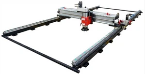 उच्च लचीलापन और परिशुद्धता LMD4000 लाइन और एशिया में ऑन-साइट के लिए गैन्ट्री मशीनिंग सीएनसी मिलिंग मशीन